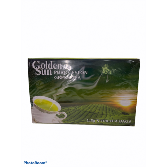ΤΣΑΙ ΠΡΑΣΙΝΟ GOLDEN SUN 100TEM